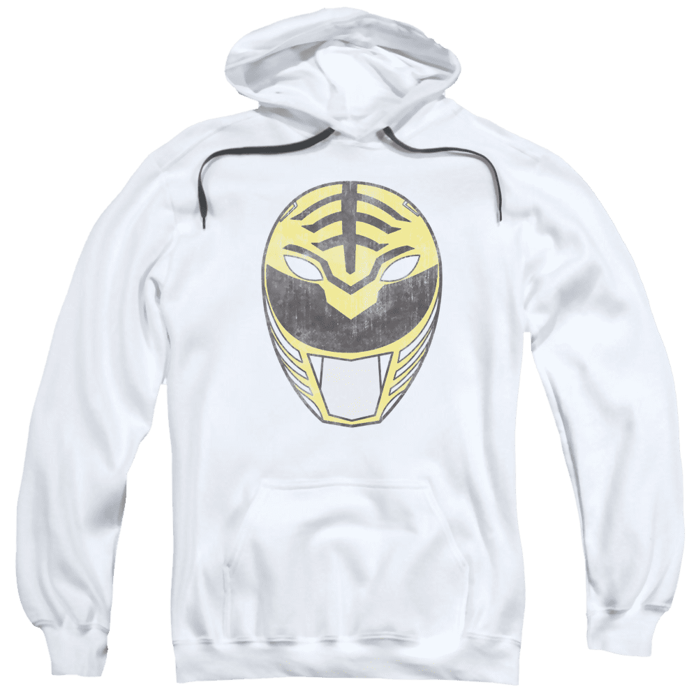 Mighty Morphin Power Rangers White Ranger Mask – Pullover Hoodie