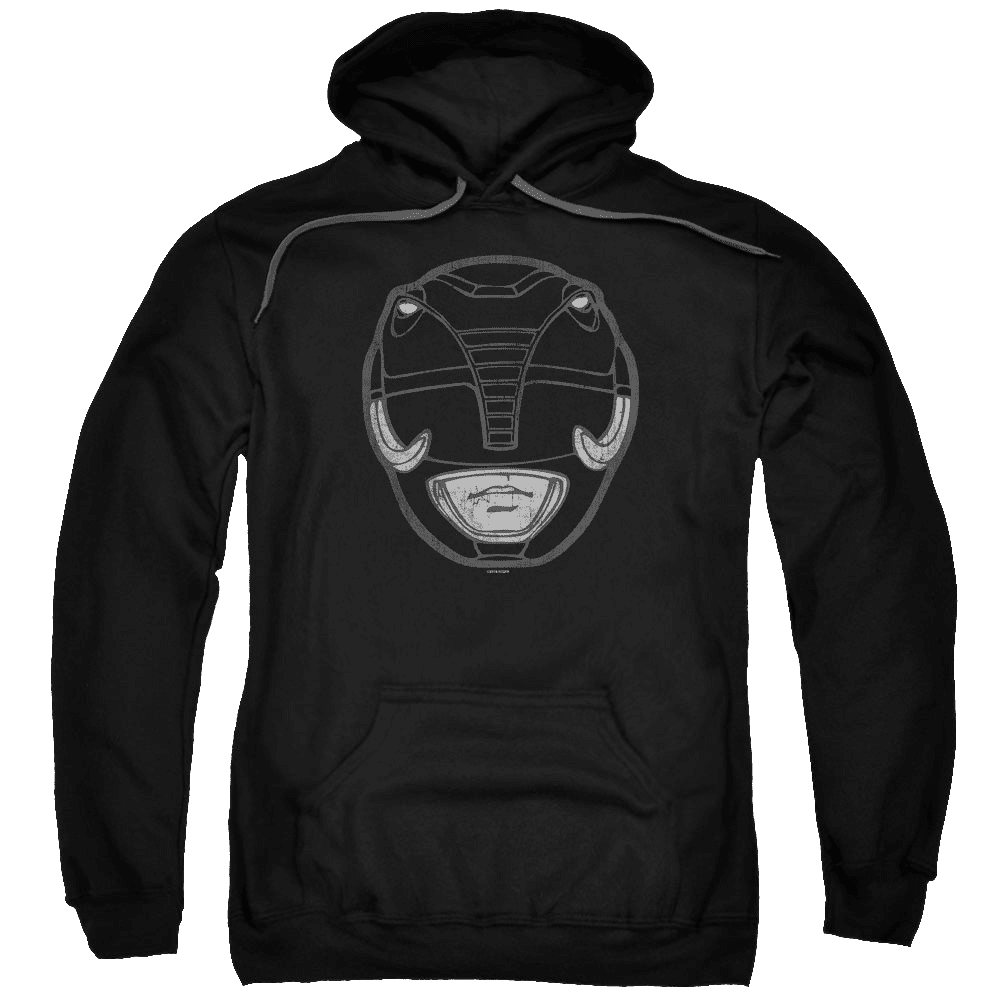 Mighty Morphin Power Rangers Black Ranger Mask – Pullover Hoodie