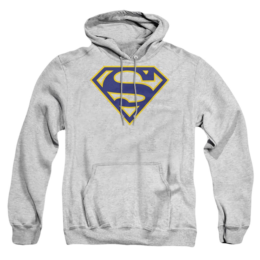 Superman Maize & Blue Shield – Pullover Hoodie