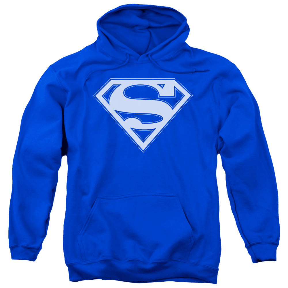 Superman Blue & White Shield – Pullover Hoodie