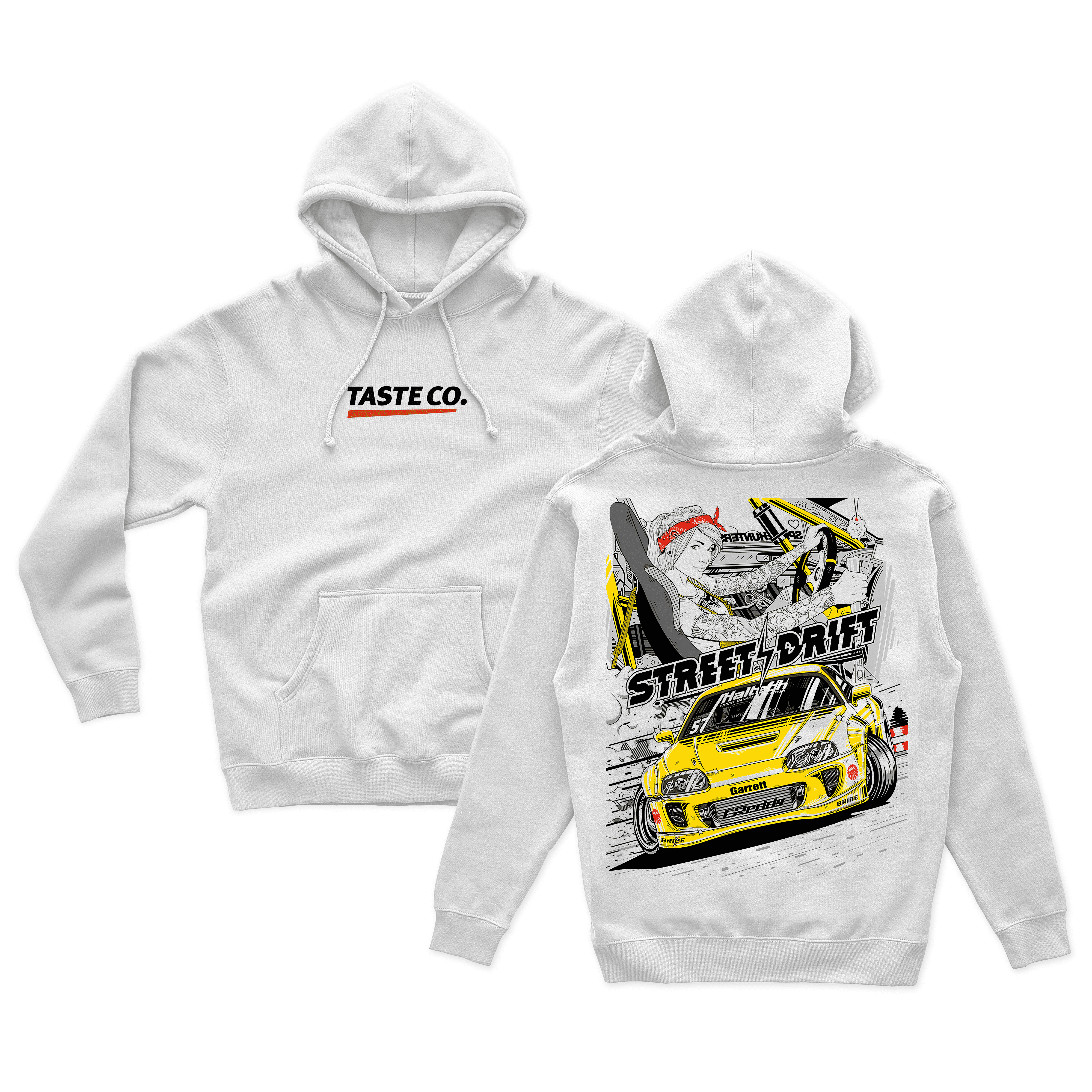 Street Drift Unisex Hoodie