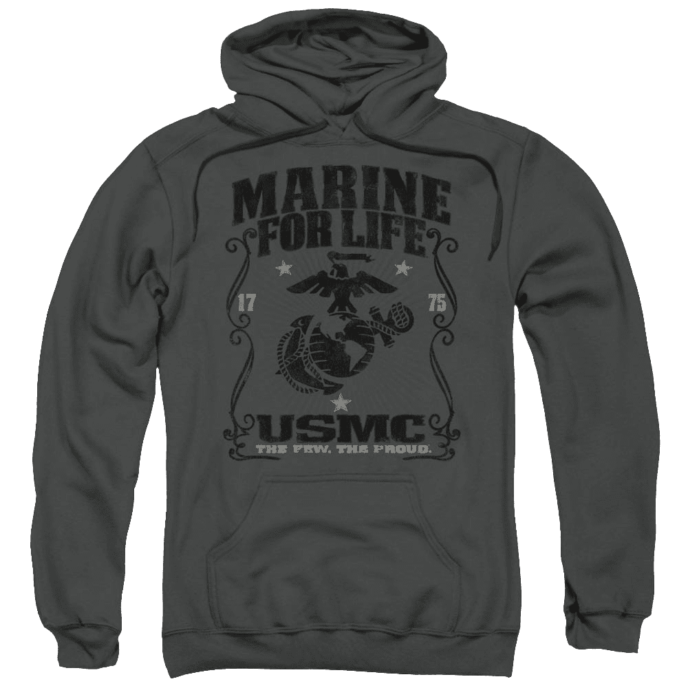 U.S. Marine Corps For Life Pullover Hoodie