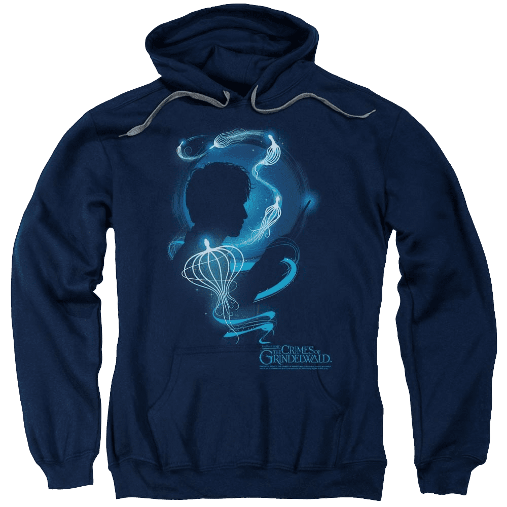 Fantastic Beasts And The Crimes Of Grindlewald Newt Silhouette – Pullover Hoodie