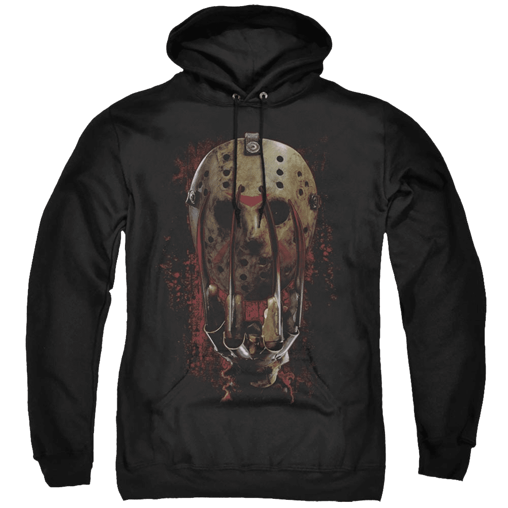 Freddy Vs Jason Mask And Claws – Pullover Hoodie