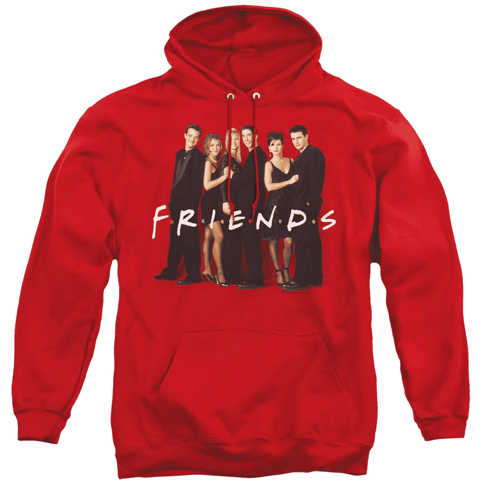 Friends Cast In Black – Pullover Hoodie