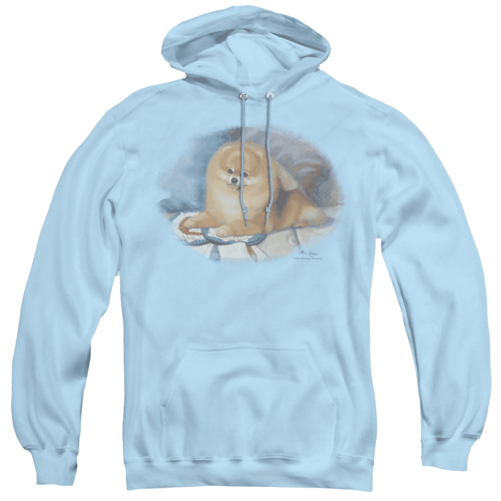 Wild Wings Pomeranian Portrait – Pullover Hoodie