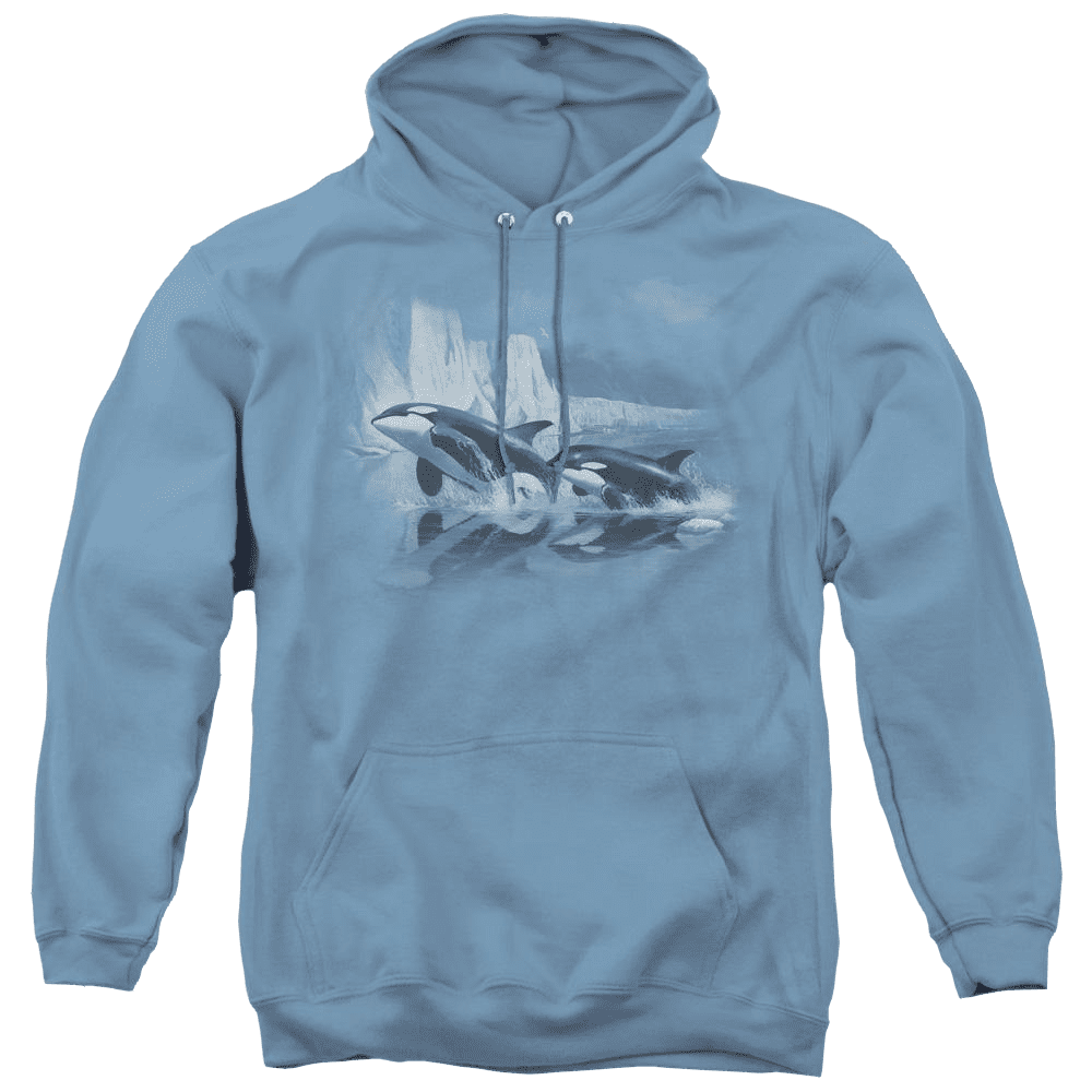 Wild Wings Glaciers Edge Orcas – Pullover Hoodie