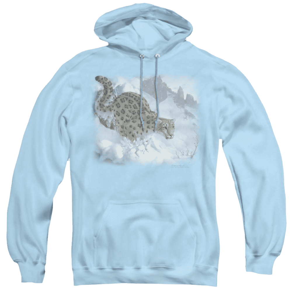 Wild Wings Snow Leopard – Pullover Hoodie