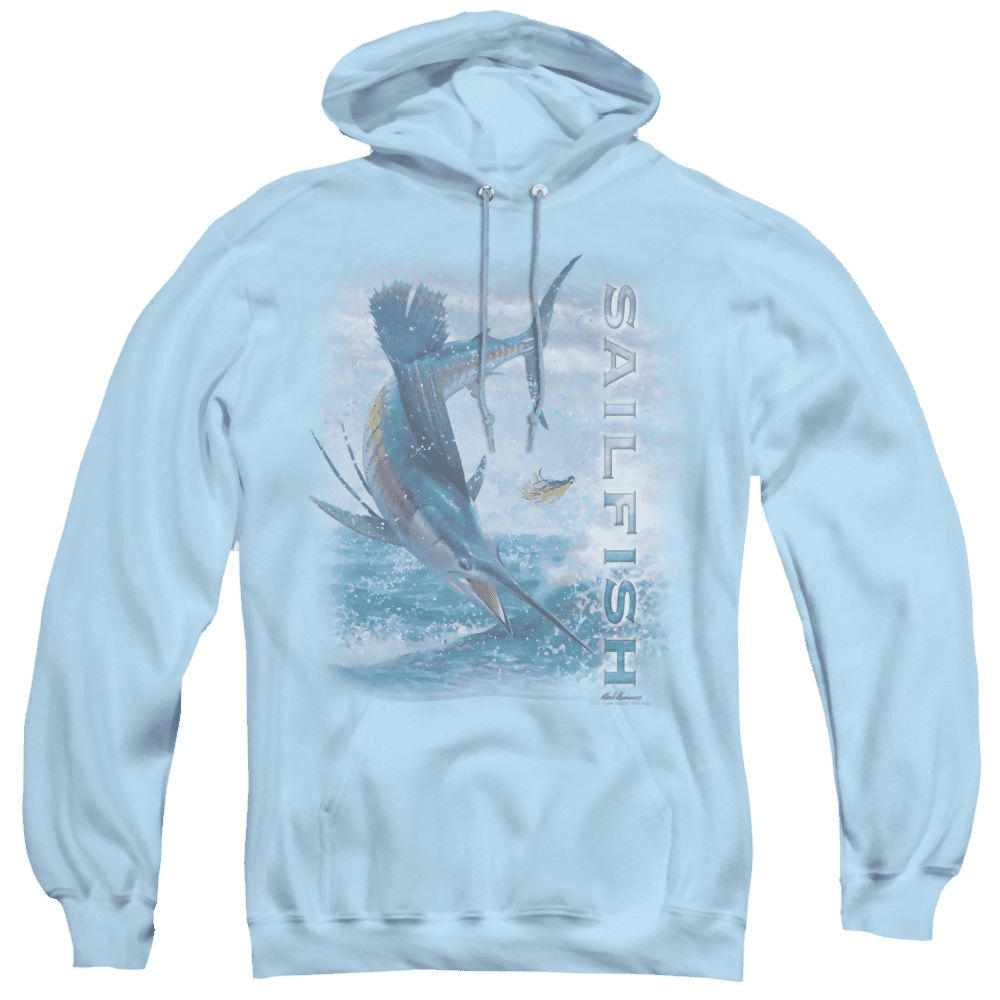 Wild Wings Leaping Sailfish – Pullover Hoodie