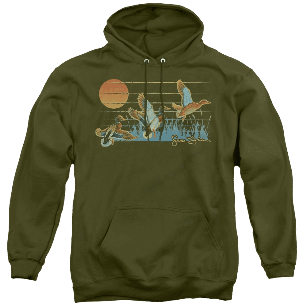 Wild Wings Three Ducks – Pullover Hoodie