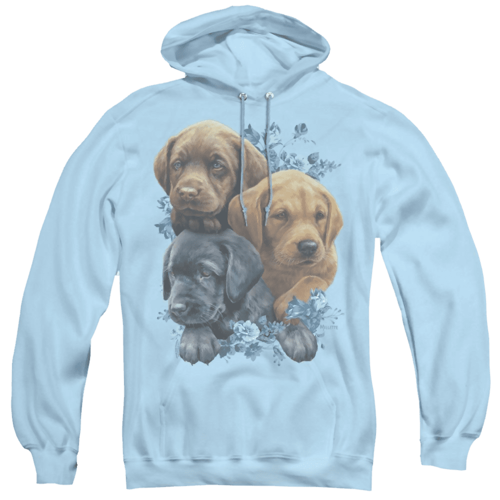 Wild Wings Puppy Pile – Pullover Hoodie