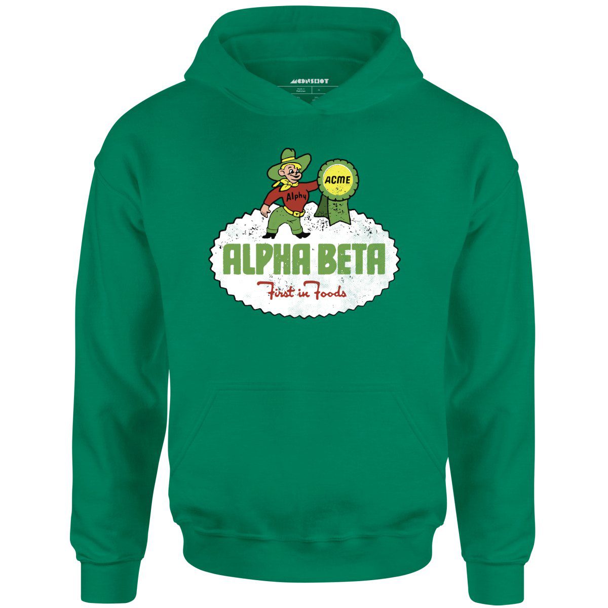 Alpha Beta Retro – Unisex Hoodie