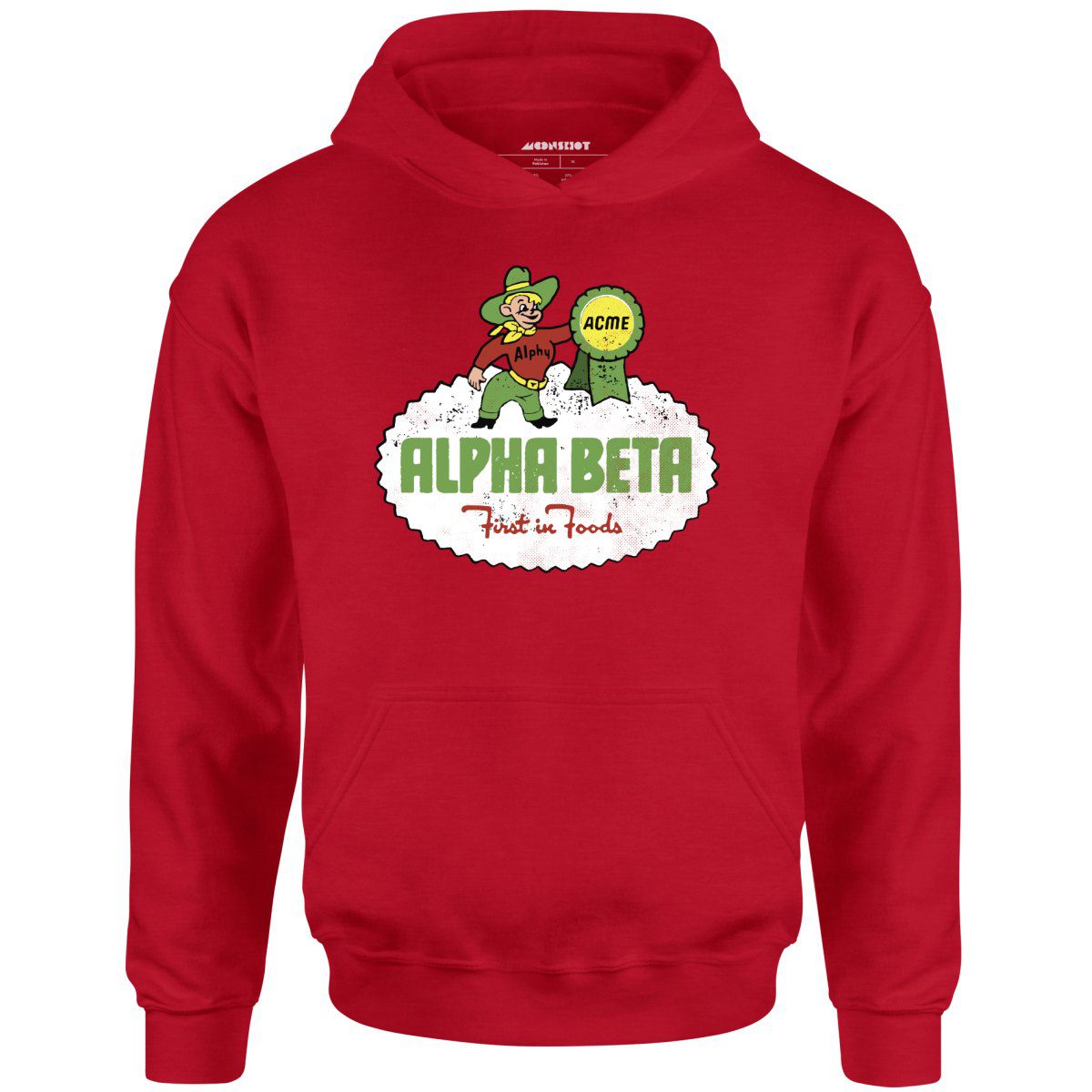 Alpha Beta Retro – Unisex Hoodie