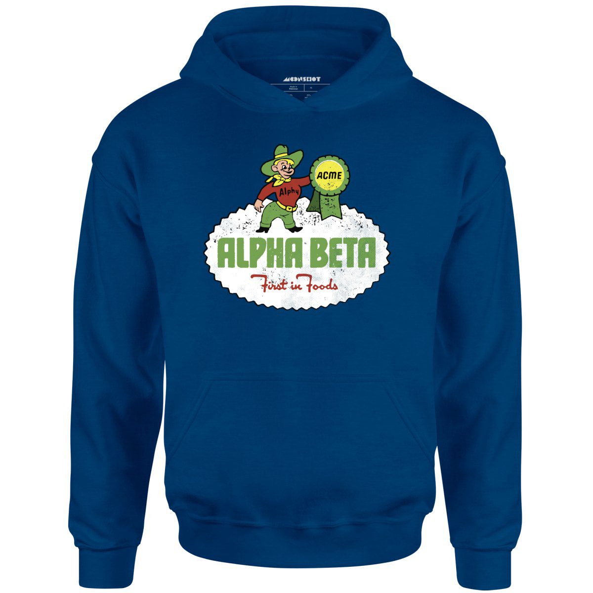 Alpha Beta Retro – Unisex Hoodie