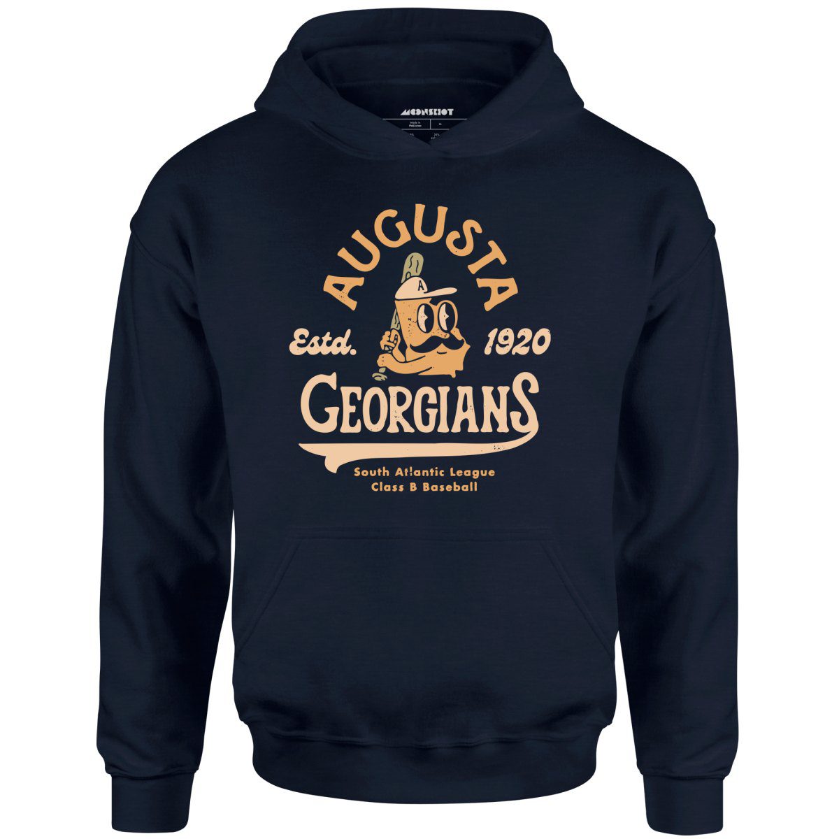 Augusta Georgians – Georgia – Vintage Defunct Baseball Teams – Unisex Hoodie