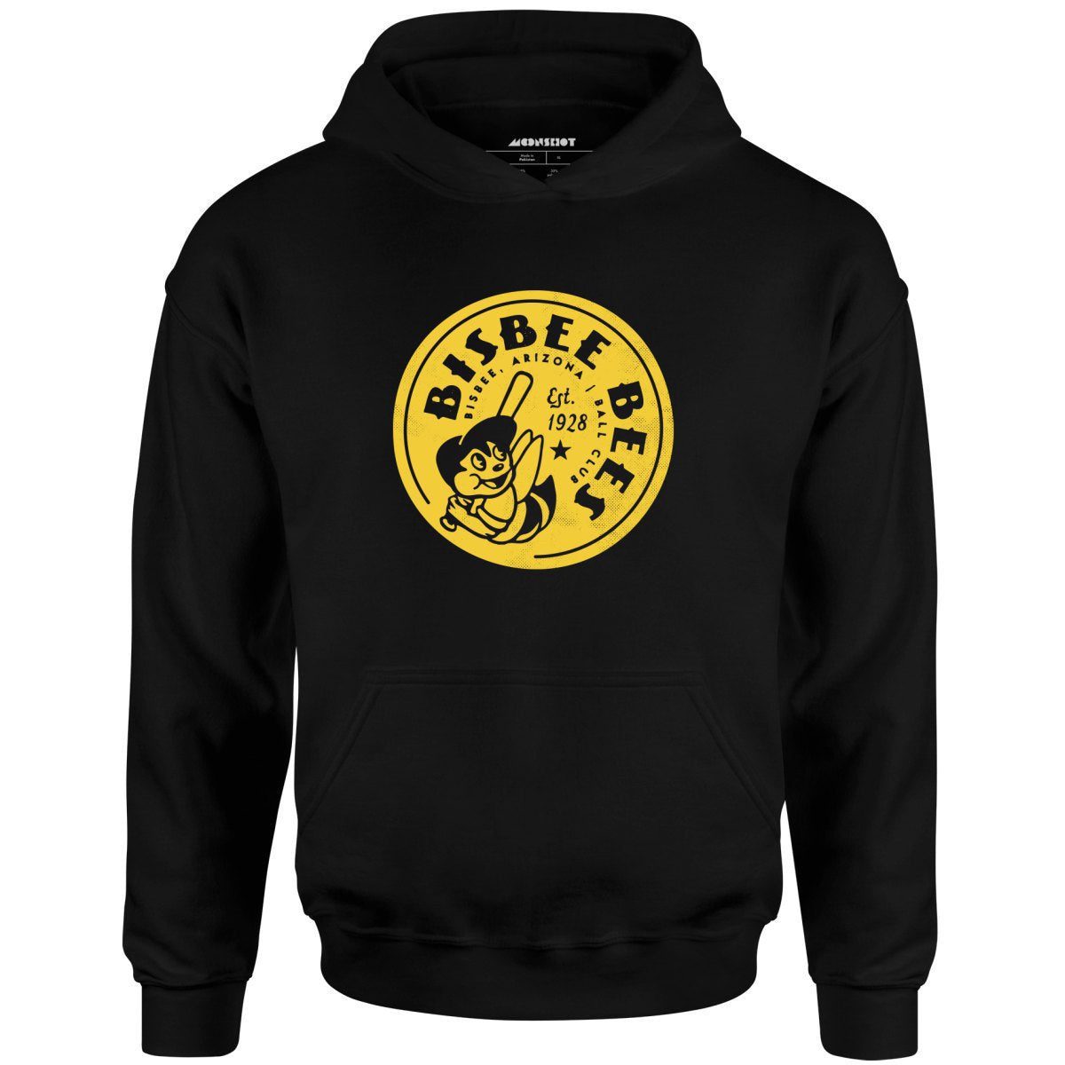 Bisbee Bees – Arizona – Vintage Defunct Baseball Teams – Unisex Hoodie