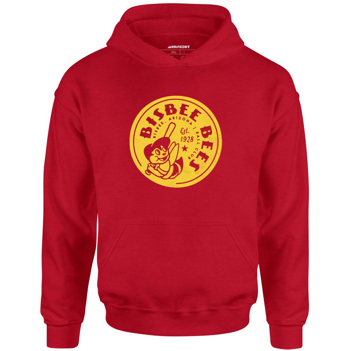 Bisbee Bees – Arizona – Vintage Defunct Baseball Teams – Unisex Hoodie