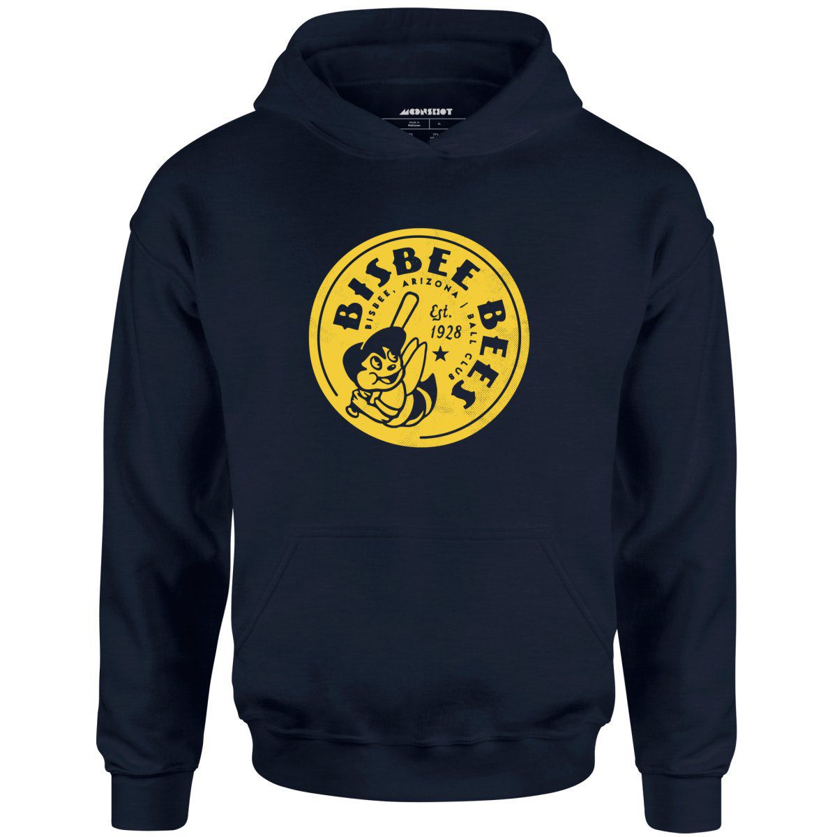 Bisbee Bees – Arizona – Vintage Defunct Baseball Teams – Unisex Hoodie