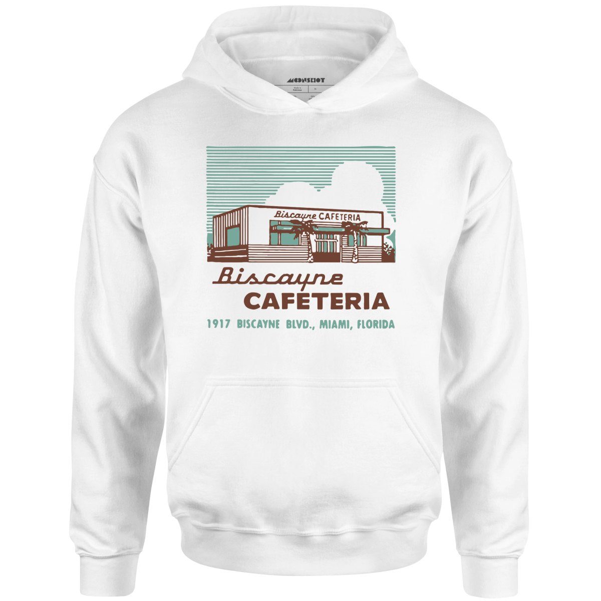 Biscayne Cafeteria – Miami, Fl – Vintage Restaurant – Unisex Hoodie