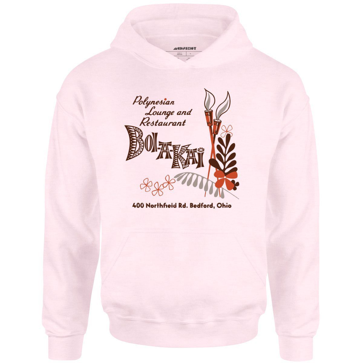 Bol-A-Kai – Bedford, Oh – Vintage Tiki Bar – Unisex Hoodie