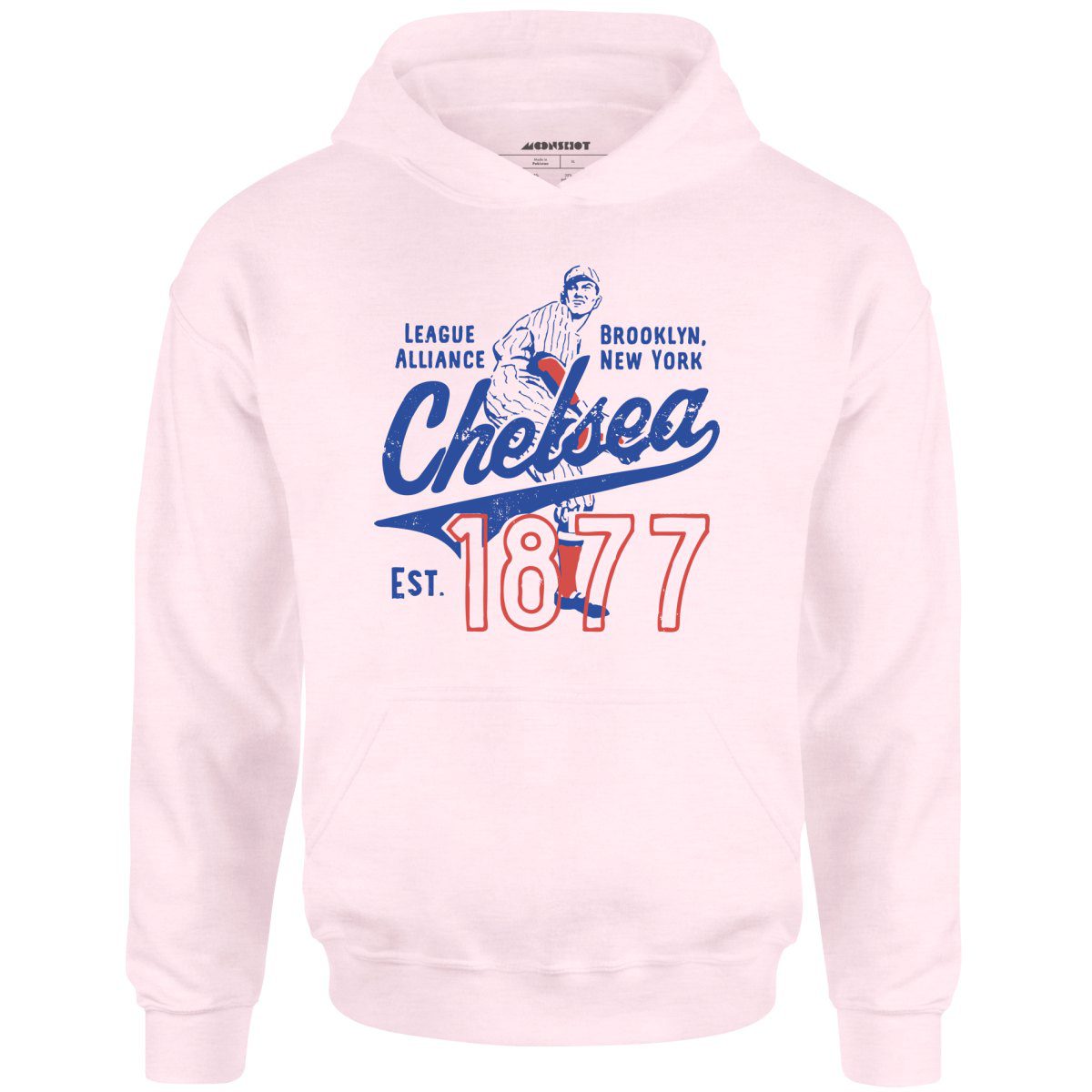 Brooklyn Chelsea – New York – Vintage Defunct Baseball Teams – Unisex Hoodie