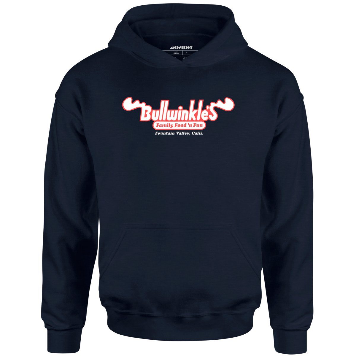 Bullwinkles – Fountain Valley, Ca – Vintage Amusement Park – Unisex Hoodie