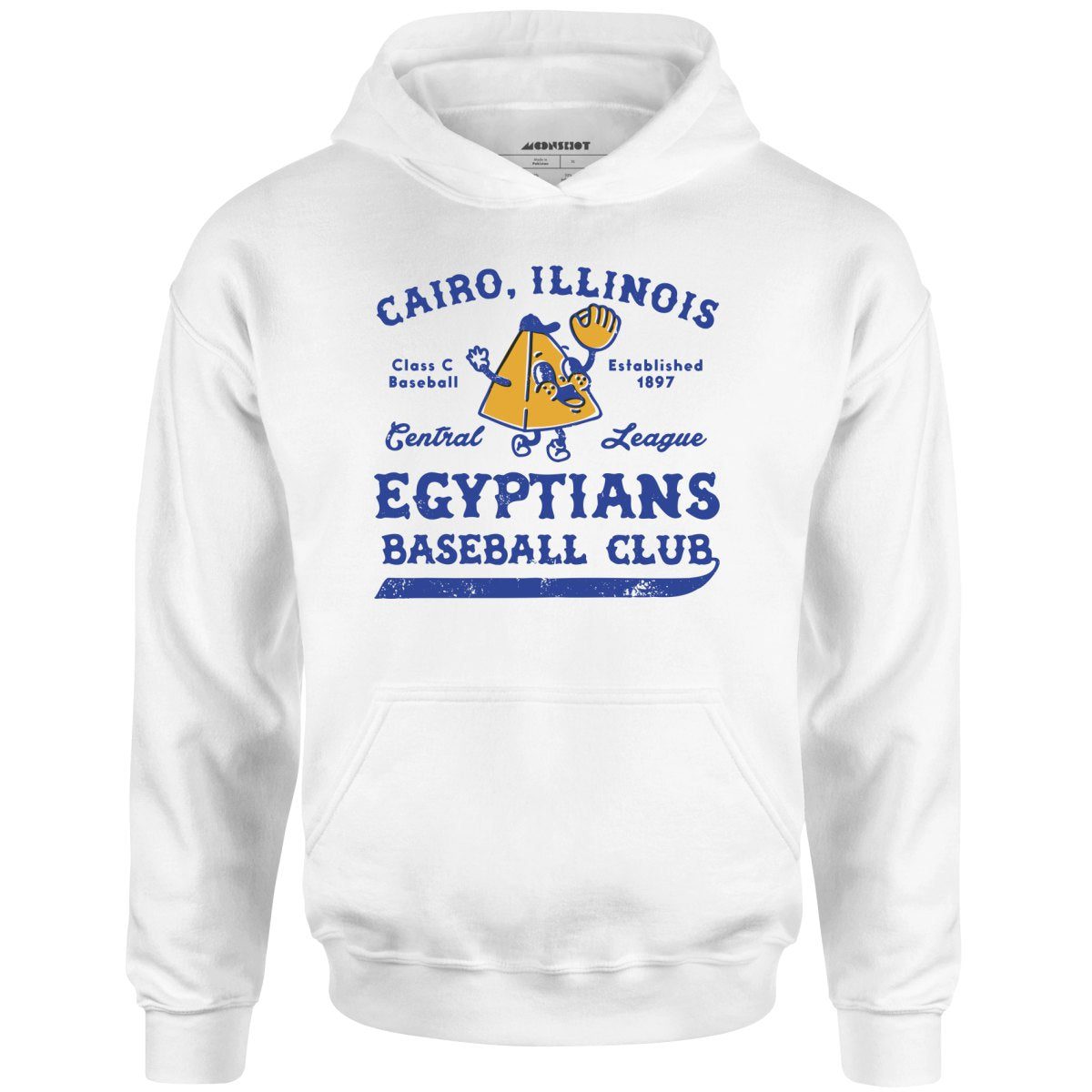 Cairo Egyptians – Illinois – Vintage Defunct Baseball Teams – Unisex Hoodie