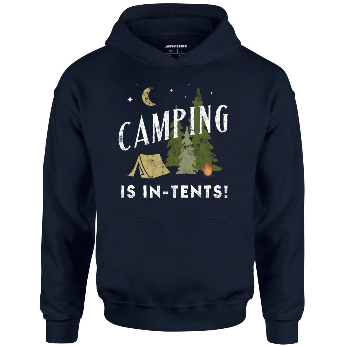 Camping Is In-Tents – Unisex Hoodie