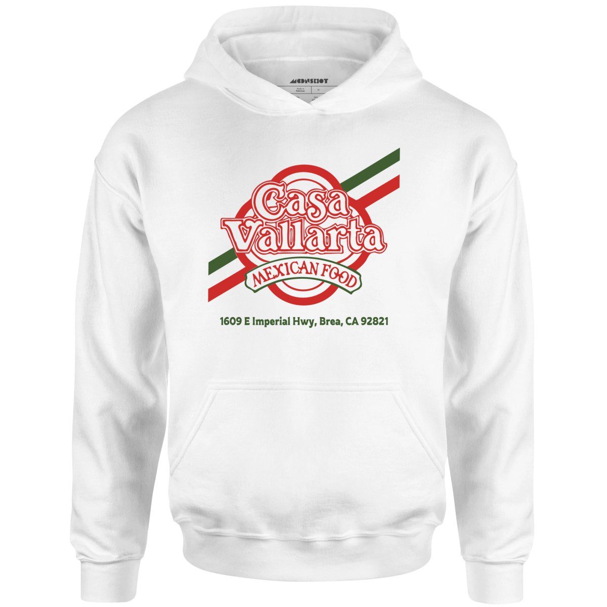 Casa Vallarta – Brea, Ca – Vintage Restaurant – Unisex Hoodie