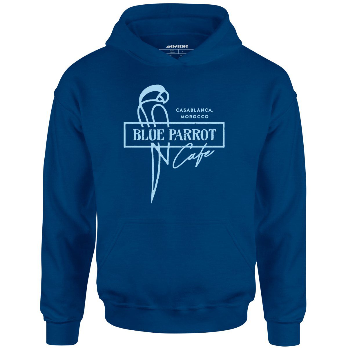 Casablanca – Blue Parrot Cafe – Unisex Hoodie