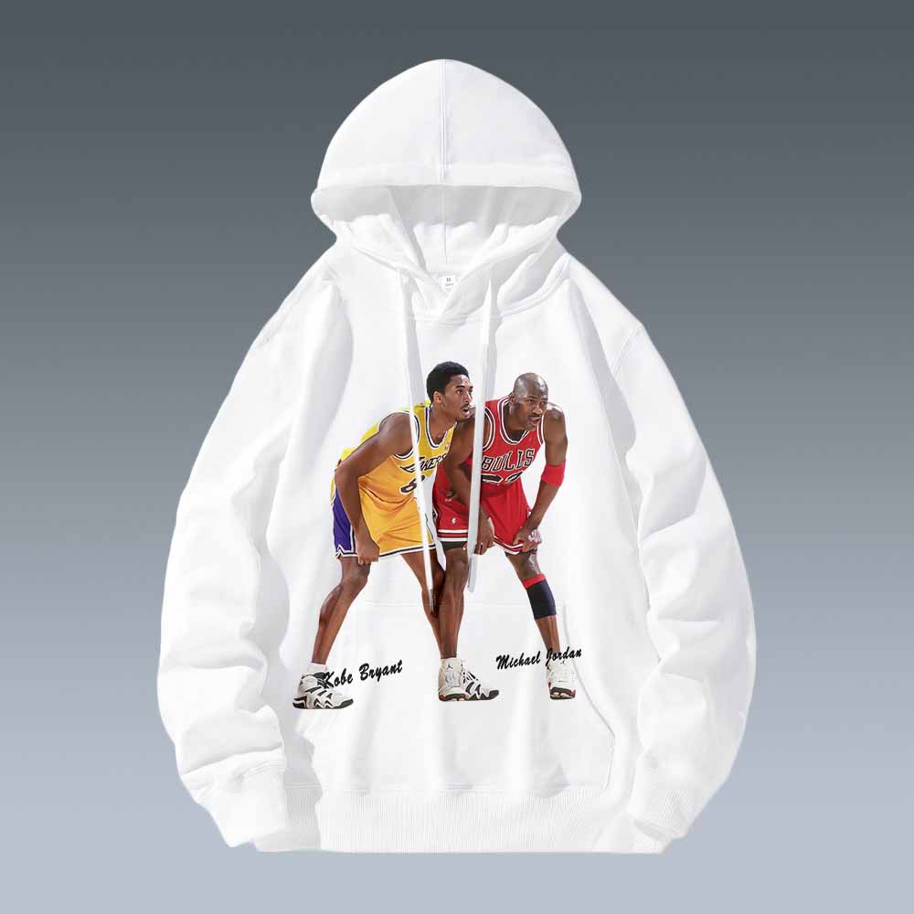 Kobe Vs Michael Jordan Unisex Hoodie