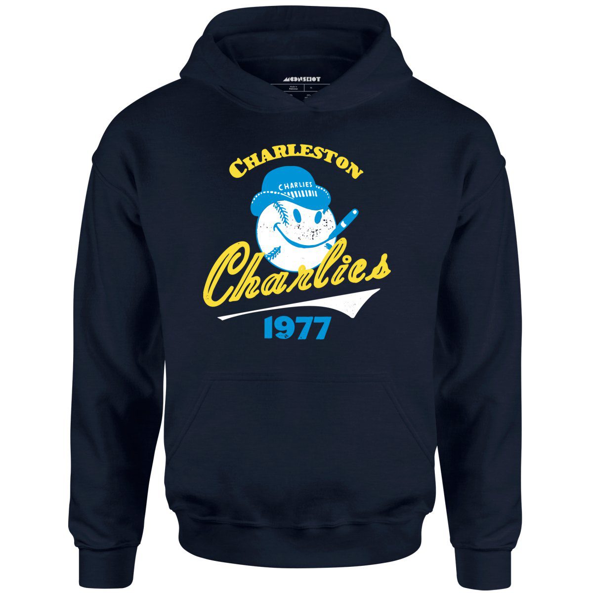 Charleston Charlies – West Virginia – Vintage Defunct Baseball Teams – Unisex Hoodie