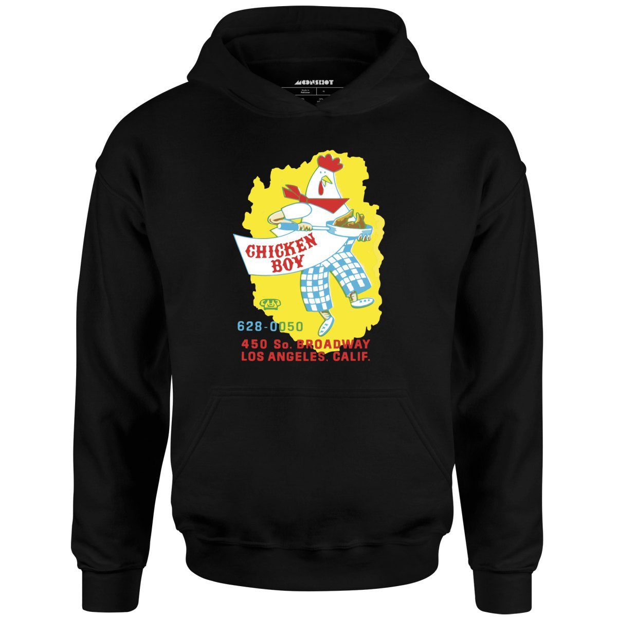 Chicken Boy – Los Angeles, Ca – Vintage Restaurant – Unisex Hoodie