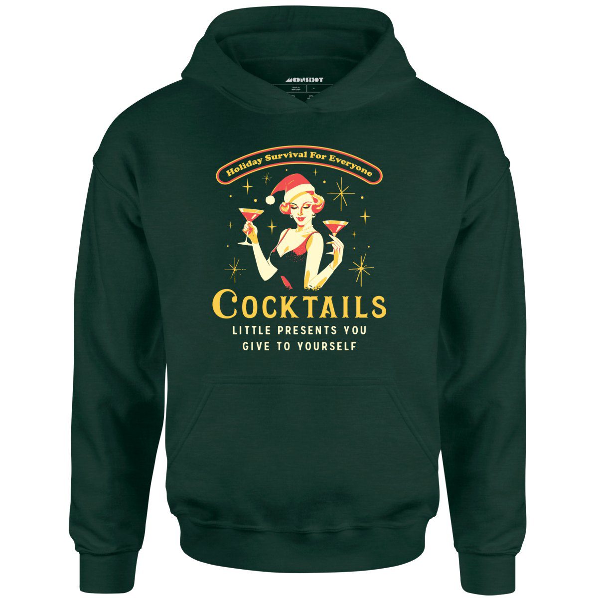 Christmas Cocktails – Unisex Hoodie