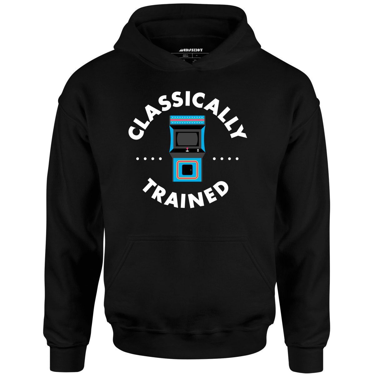 Classically Trained – Retro Arcade – Unisex Hoodie