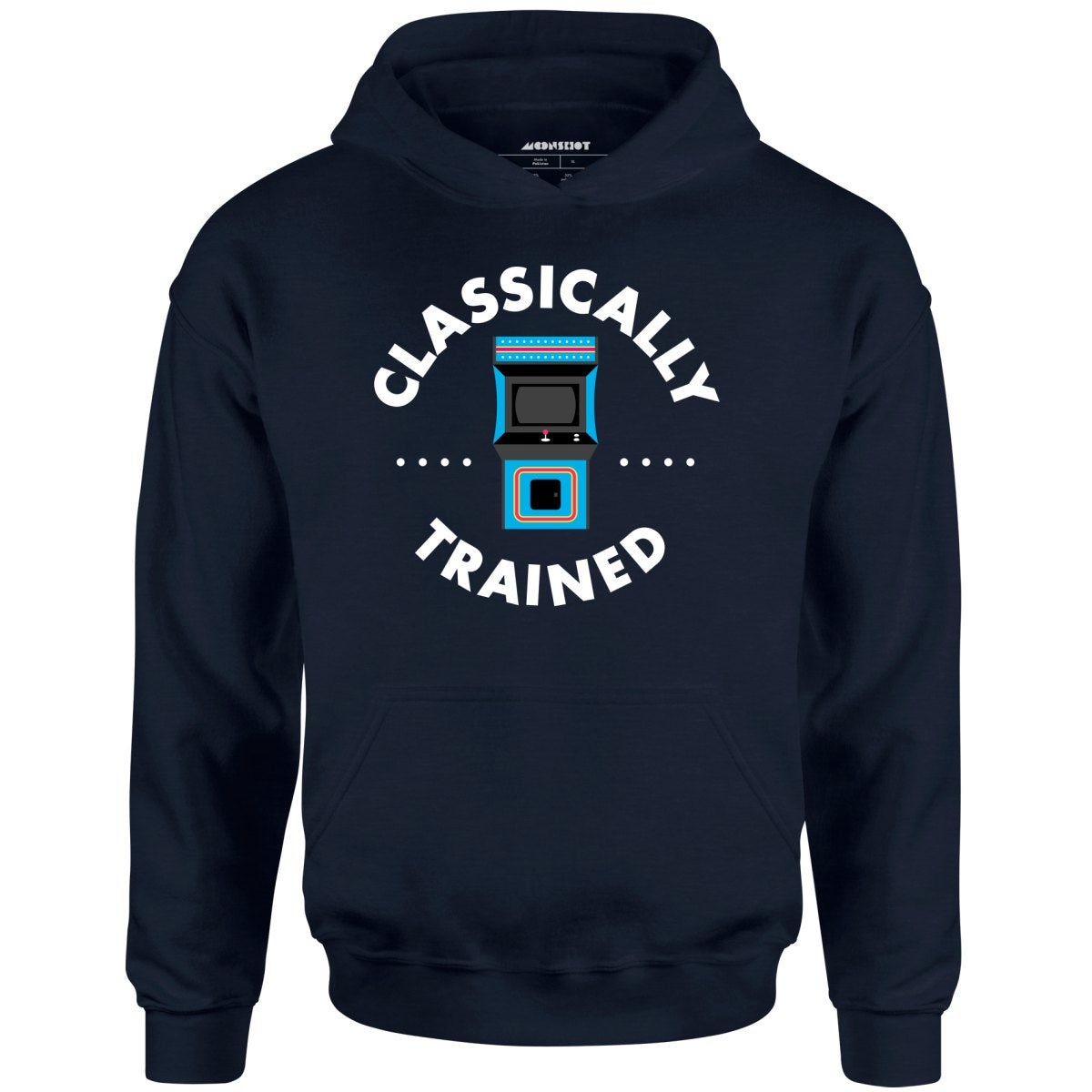 Classically Trained – Retro Arcade – Unisex Hoodie