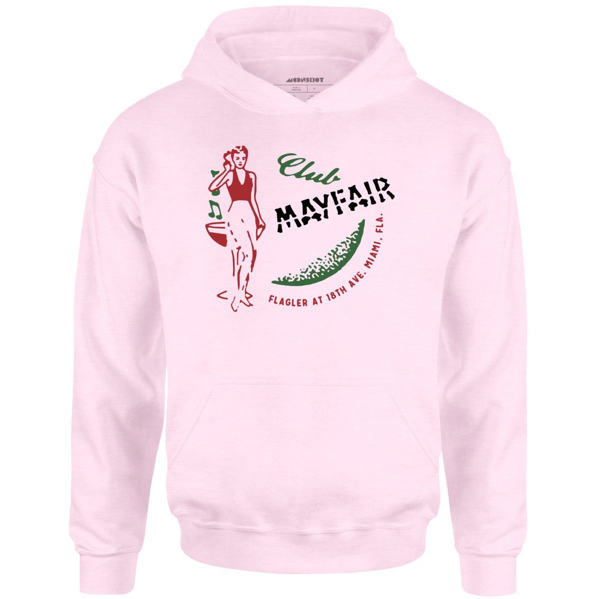 Club Mayfair – Miami, Fl – Vintage Restaurant – Unisex Hoodie