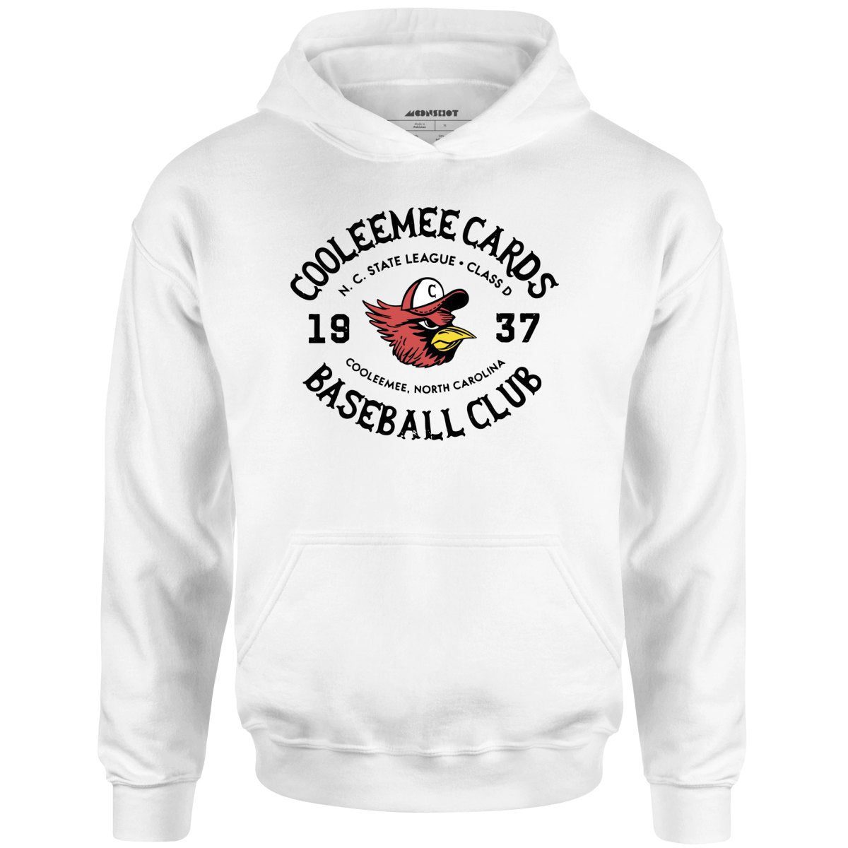 Cooleemee Cards – North Carolina – Vintage Defunct Baseball Teams – Unisex Hoodie