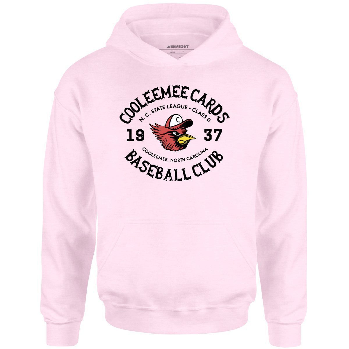 Cooleemee Cards – North Carolina – Vintage Defunct Baseball Teams – Unisex Hoodie