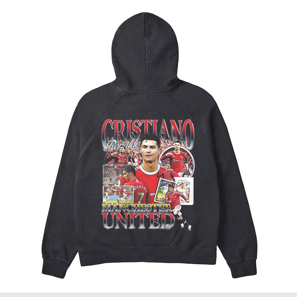 Cristiano Black Unisex Hoodie