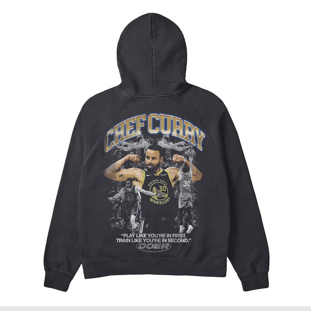 Chef Curry Black Unisex Hoodie