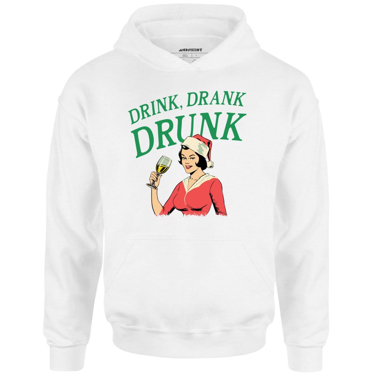 Drink, Drank, Drunk – Unisex Hoodie