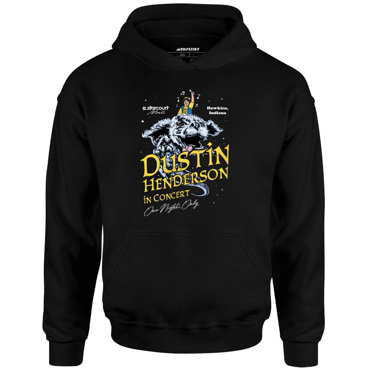 Dustin Henderson In Concert – Unisex Hoodie