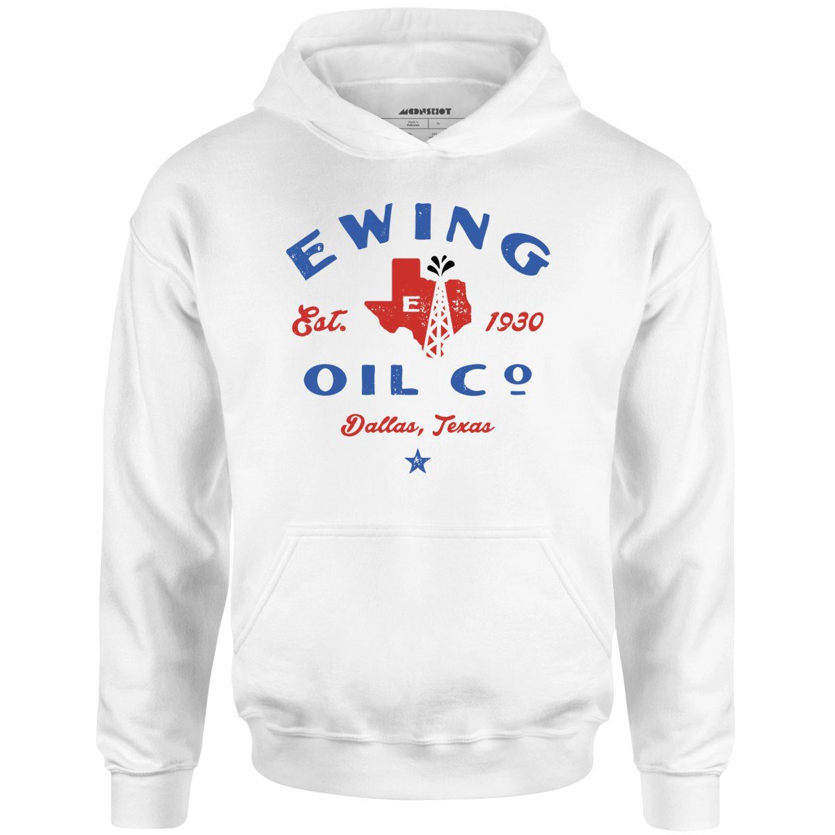 Ewing Oil Co – Dallas, Texas – Unisex Hoodie