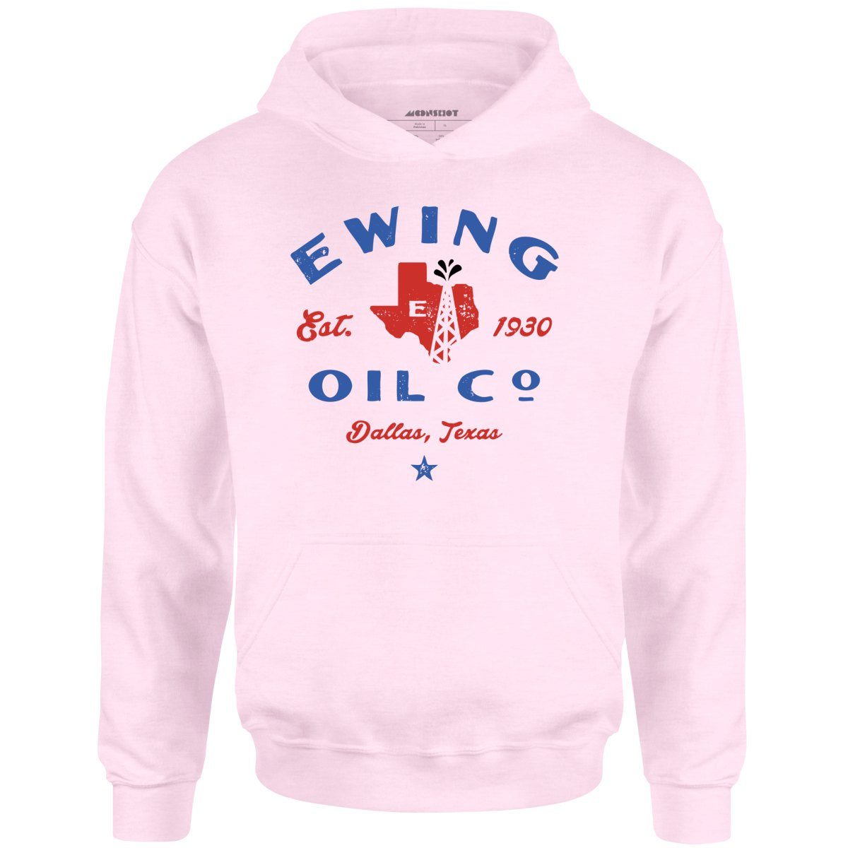 Ewing Oil Co – Dallas, Texas – Unisex Hoodie