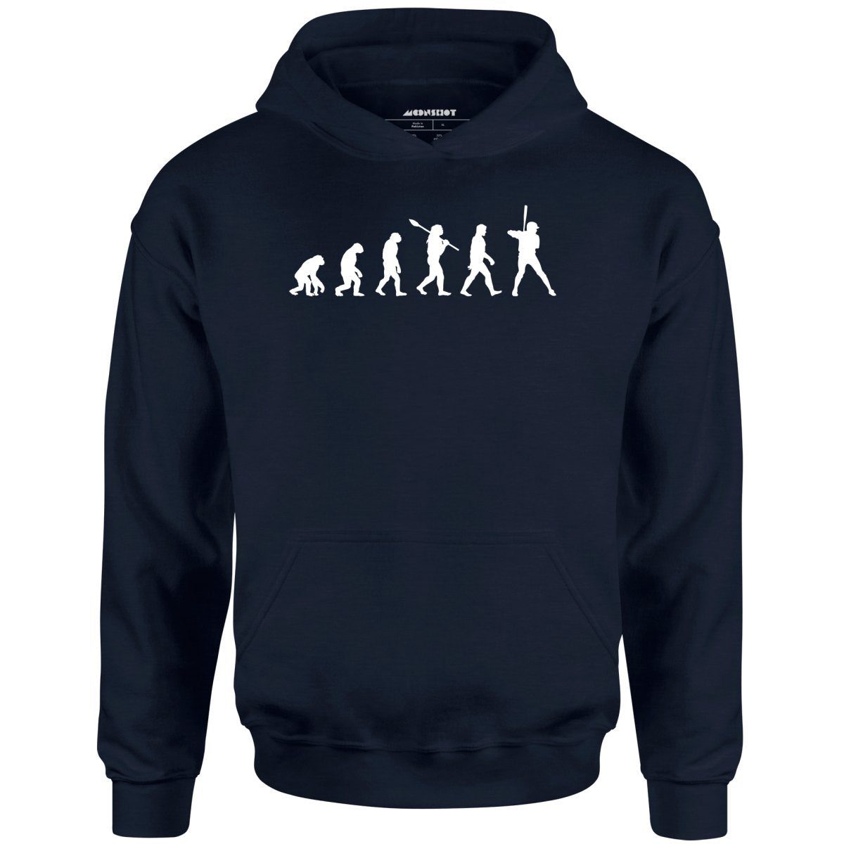 Funny Baseball Evolution – Unisex Hoodie