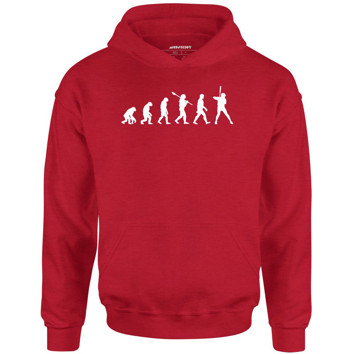 Funny Baseball Evolution – Unisex Hoodie