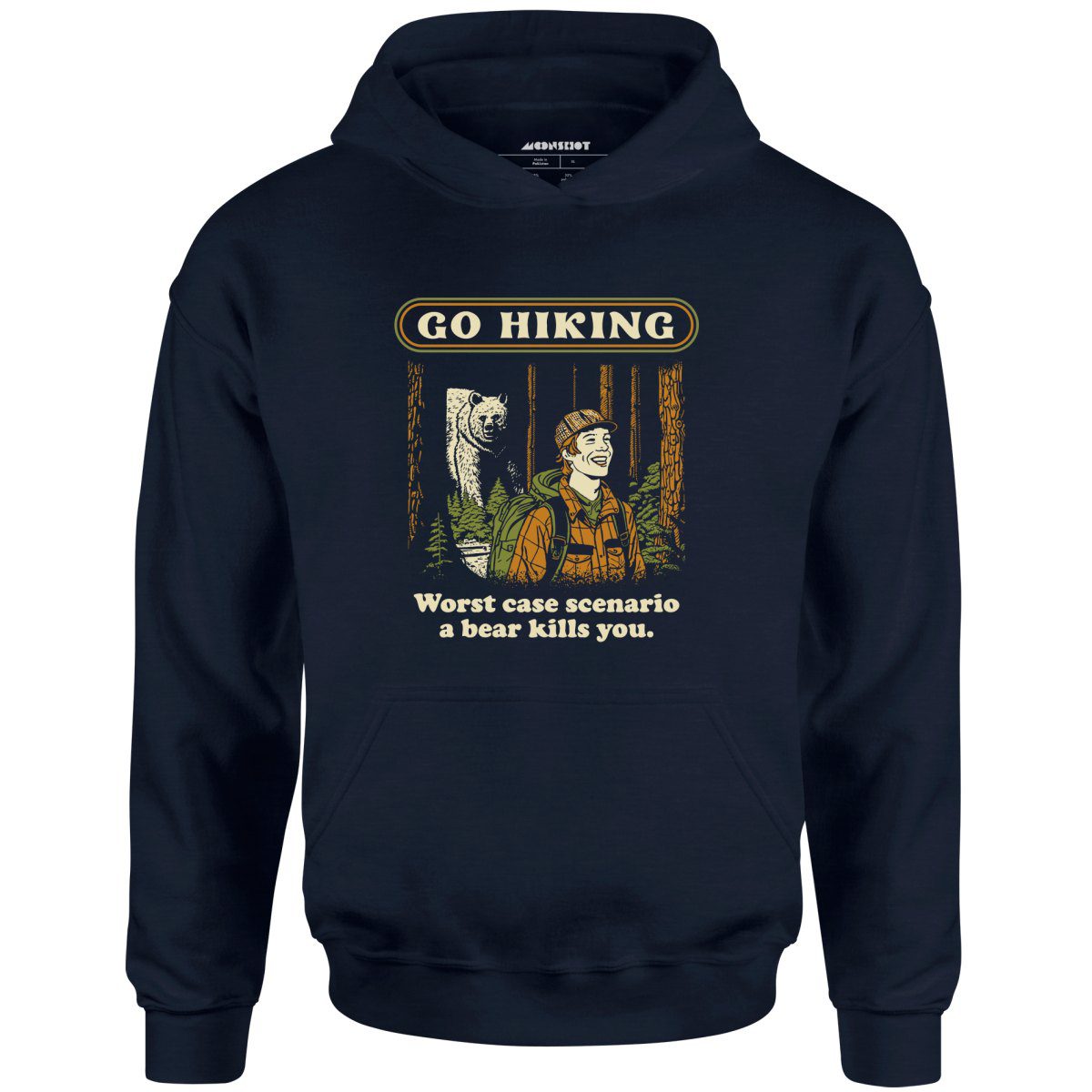 Go Hiking – Unisex Hoodie