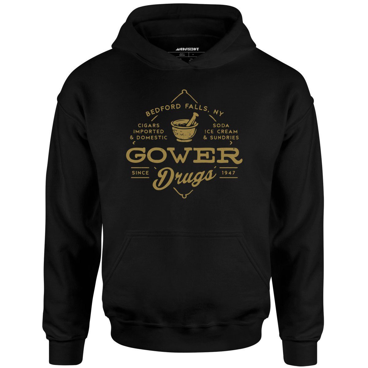 Gower Drugs – Bedford Falls, Ny – Unisex Hoodie