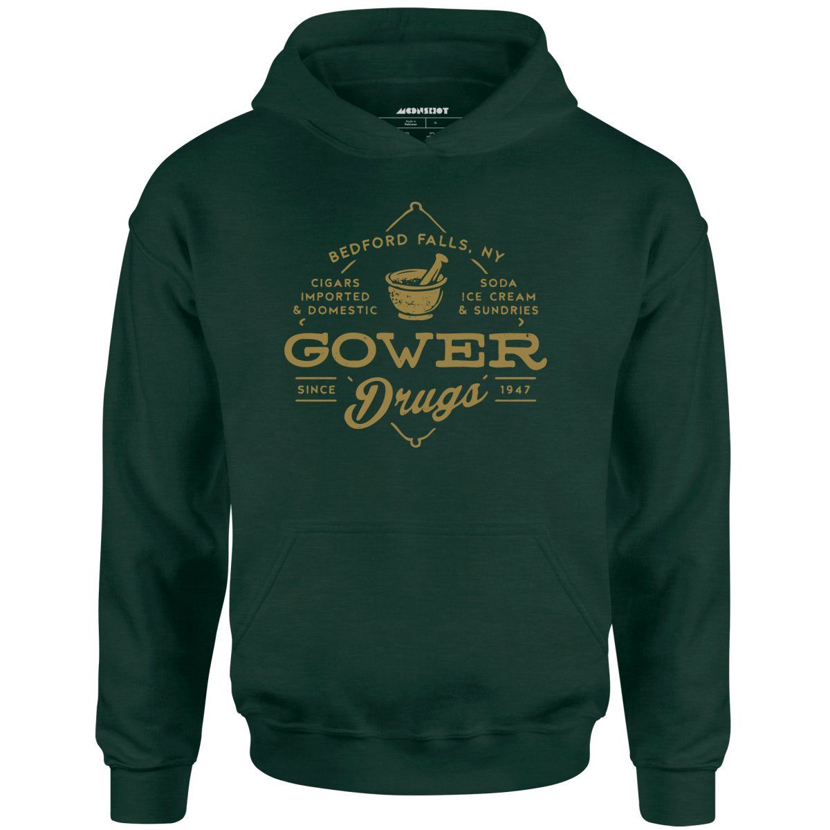 Gower Drugs – Bedford Falls, Ny – Unisex Hoodie